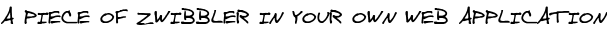 A piece of zwibbler in your own web application